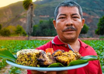 La pepitoria santandereana, uno de los platos típicos de Barichara